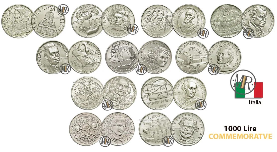1000 Lire Commemorative Italy