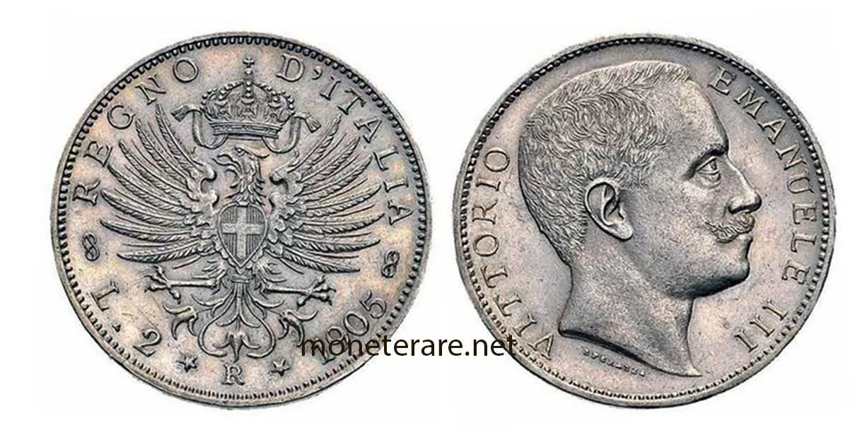 2 Lira Vittorio Emanuele III