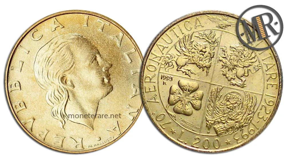 200 Lire 1993 Air Force