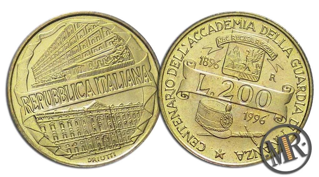 200 Lire 1996 - Guardia di Finanza