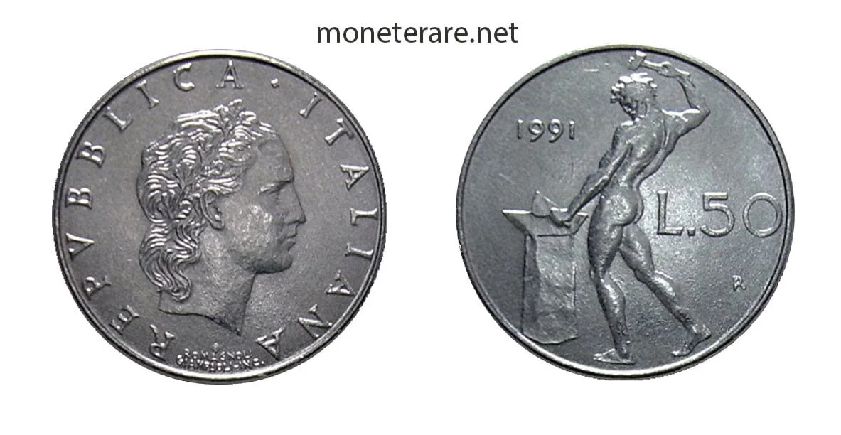 50 lire piccole - micro coin