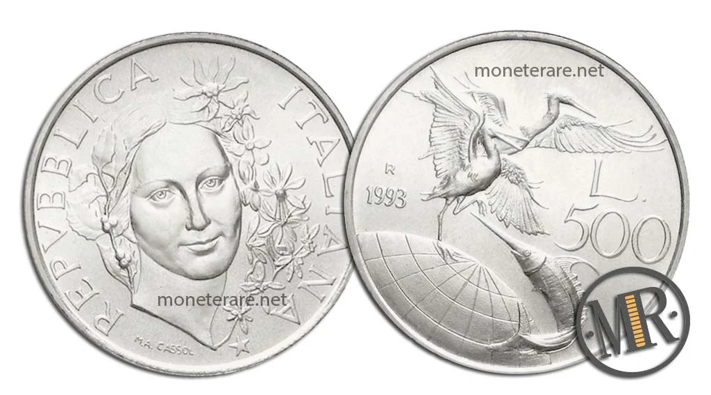 500 Lire Flora e Fauna Terza Serie