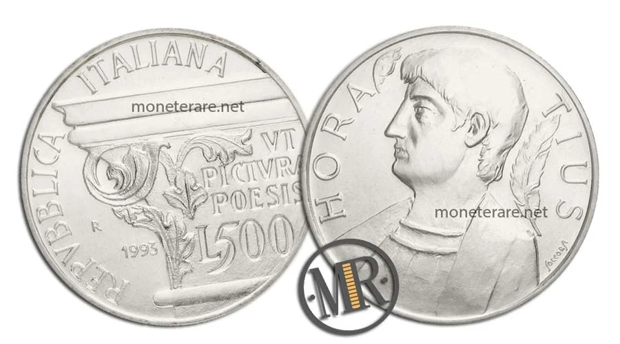 Orazian Year 500 Lire Commemorative Silver