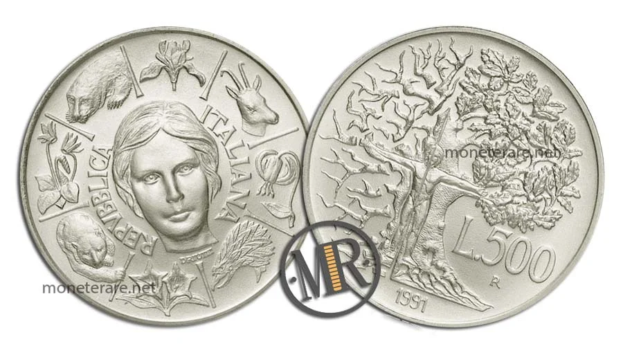 500 Lire Flora e Fauna Prima Serie
