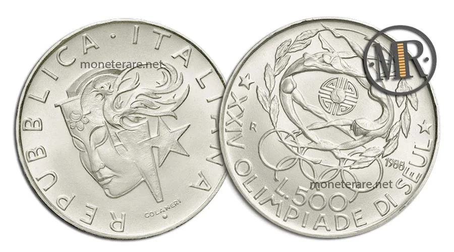 Seoul 500 Lire Commemorative Silver