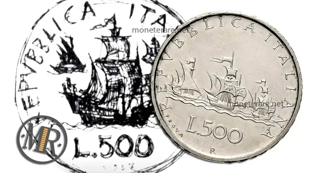Design 500 Lire Caravels Guido Veroi
