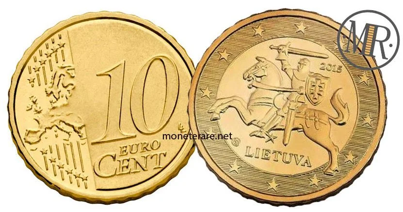 10 Euro Cents Lithuania