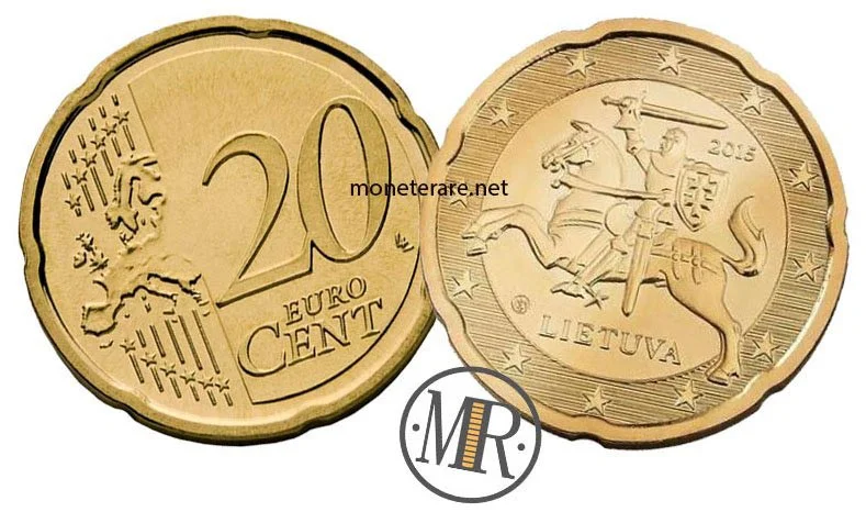 20 Euro Cents Lithuania