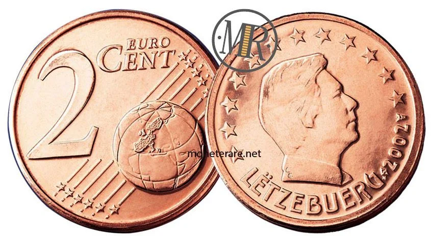 2 Euro Cents Luxembourg
