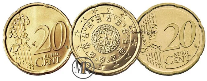 20 cents of euro portugal