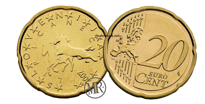 20 cents of euro slovenia