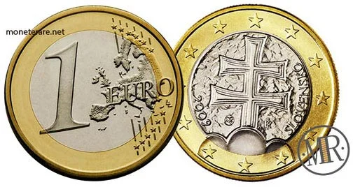 1 euro coin from Slovakia