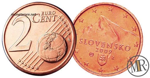 2 Euro Cents Slovakia