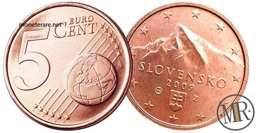 5 Euro Cents Slovakia