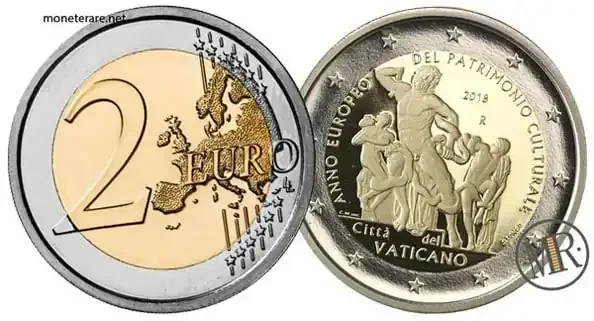 2 Euro Vatican 2018 Cultural Heritage