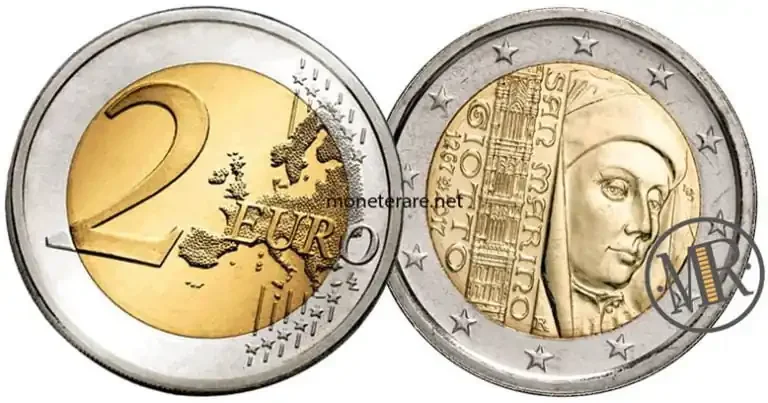 2 Euro Commemorative San Marino 2017 Giotto