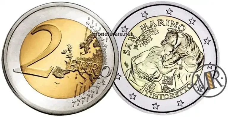 2 Euro Commemorative San Marino 2018 Tintoretto