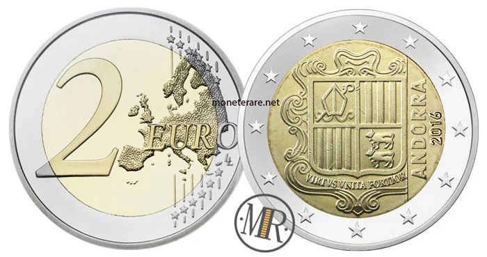 2 euro coin Andorra 2016 (non common)