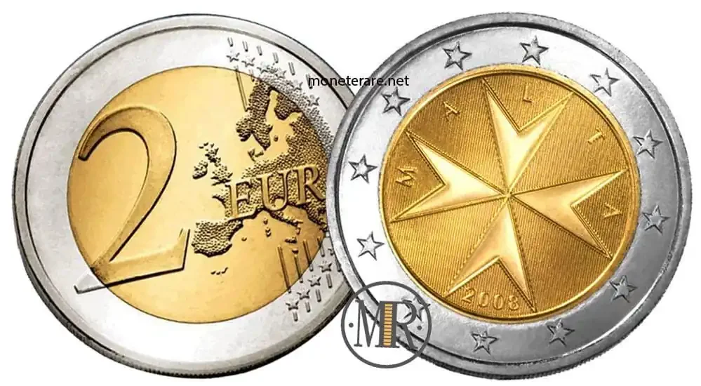 Rare 2 Euro from Malta