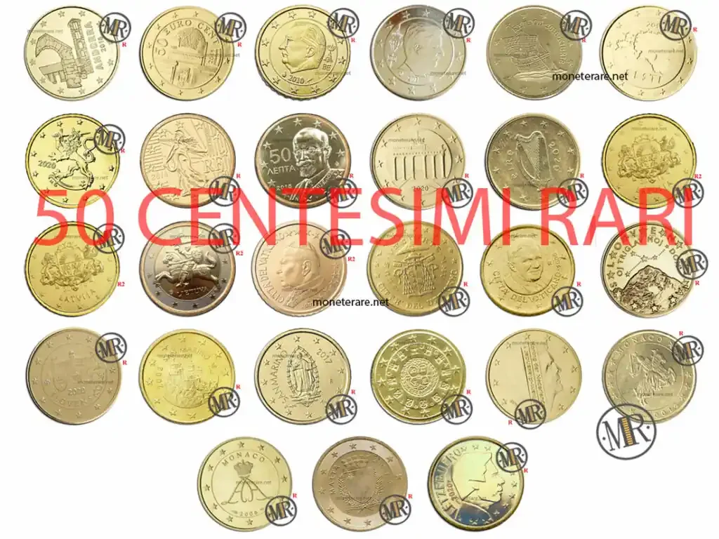 Rare 50 Cent Coins