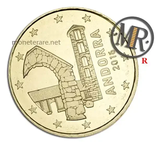 50 Centesimi Rari Andorra 2015 2016