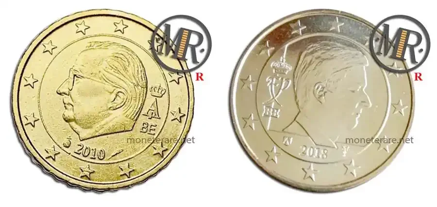 Rare 50 Cent Coins Belgium