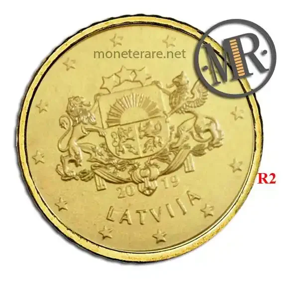Rare 50 Cents Latvia