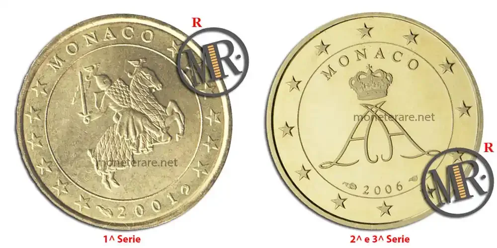 Monaco 50 Centesimi Rari