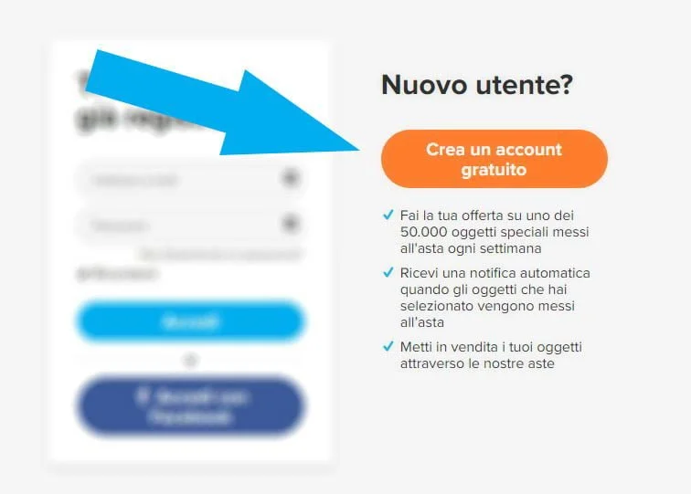 create account to sell coins