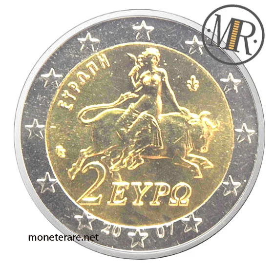 2 euro coin Greece 2007 R2