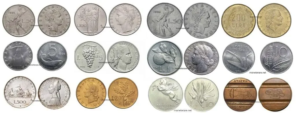 rare lire value coins