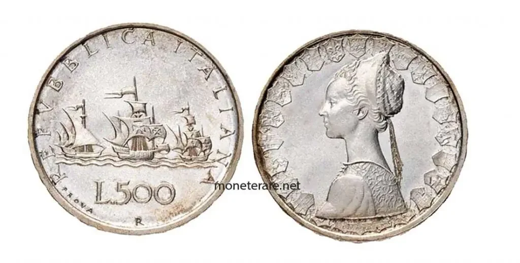 value coins 500 Lire d