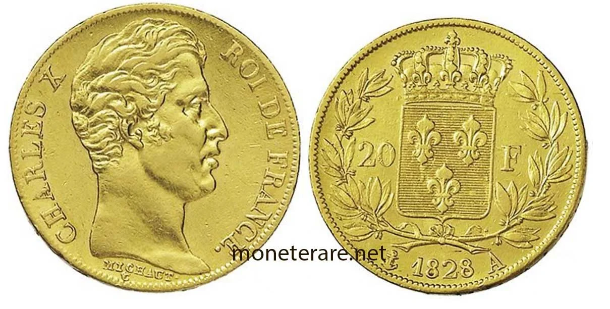 Marengo-Charles X - 20 Francs Gold