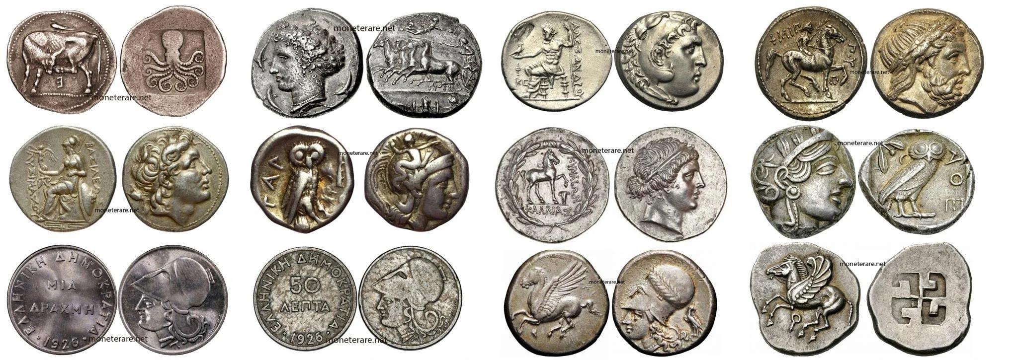 Greek Coin History