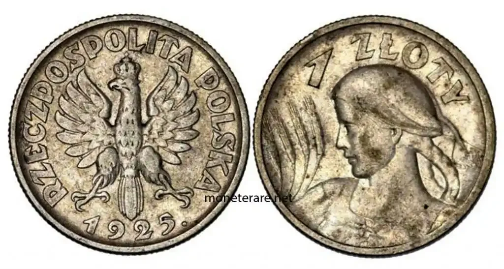 Polish Currency 1 Zloty 1925