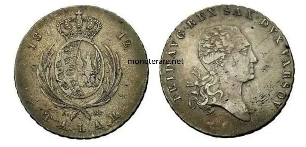 Polish Coin Talar Duchy of Warsaw