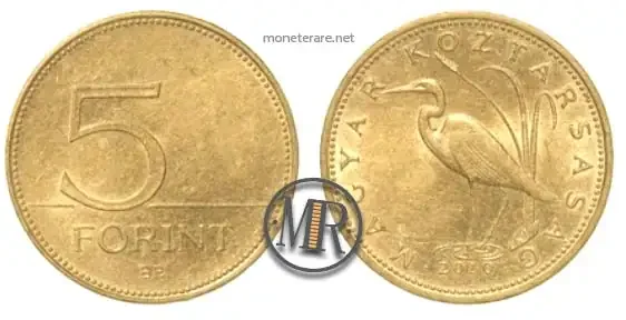 Hungarian 5 forint coin (5 Hungarian florins)