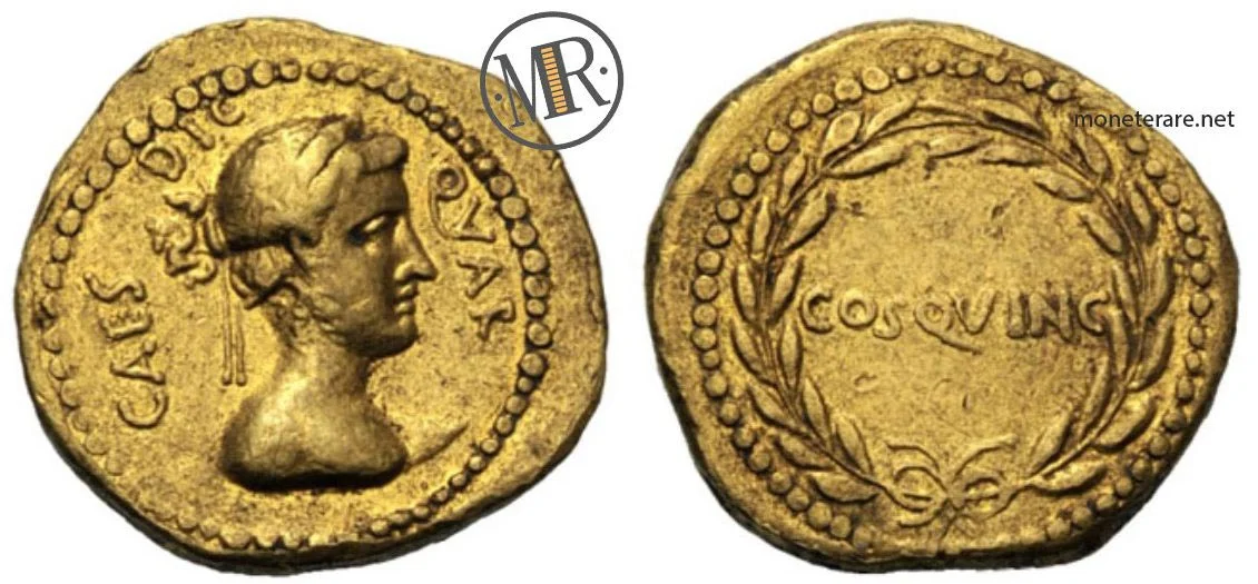 One of the Ancient Coins of the Roman Republic