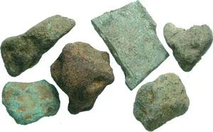 rare roman coins aes rude