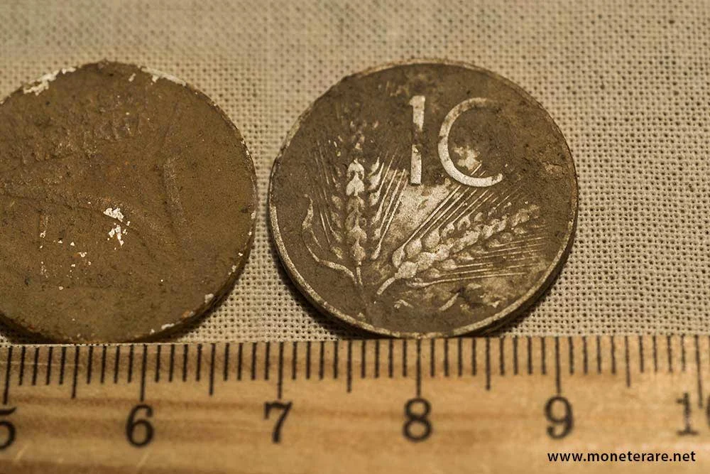 how to clean 10 lire coins