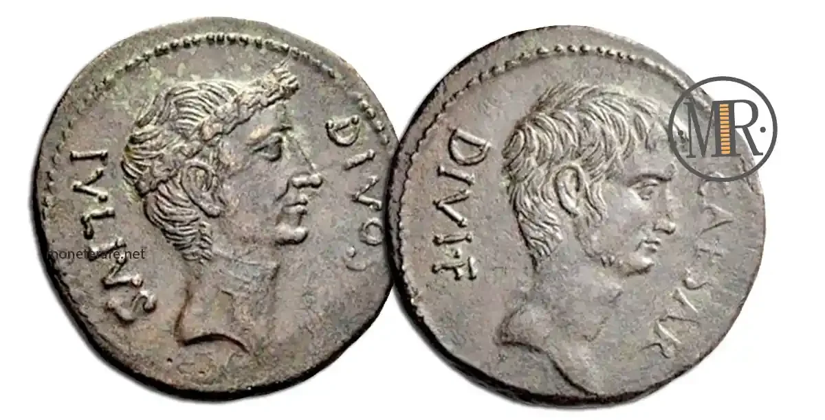 Roman coins Sestertius Julius Caesar