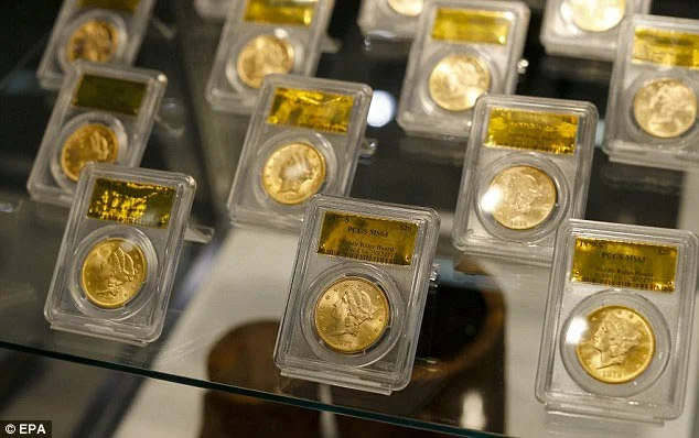 Sell gold at coin shops