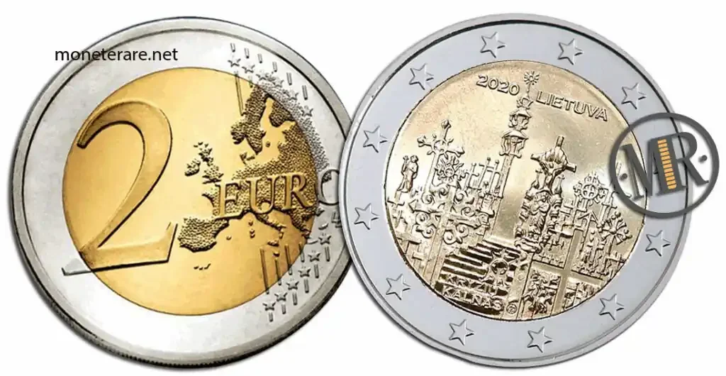2 Euro Commemorative Lithuania 2020 Hill of Crosses