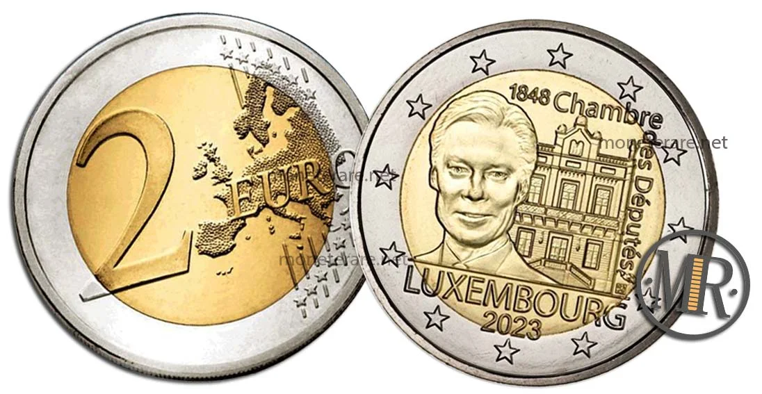 2 Euro Commemorative Luxembourg 2023 Anniversary of the Chamber of Deputies