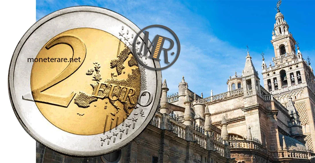 2 Euro Spain 2024 Cathedral of Alcázar and Archive of the Indies