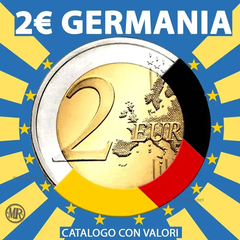 2 Euro Commemorative Germany — collage of all issues