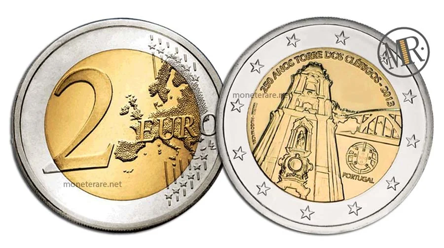 2 Euro Commemorative Portugal 2013 Torre dos Clérigos