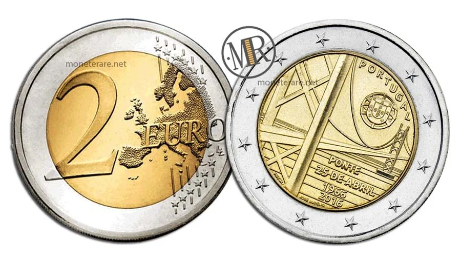2 Euro Commemorative Portugal 2016 Ponte 25 de Abril