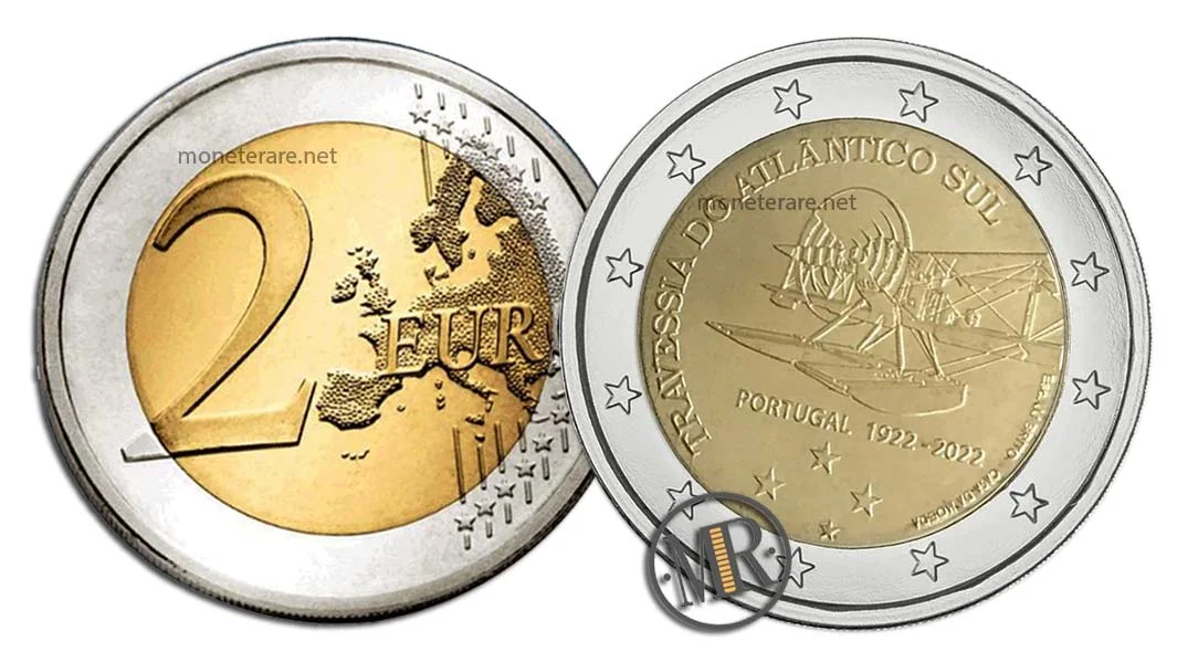 2 Euro Commemorative Portugal 2022 Southern Atlantic Crossing