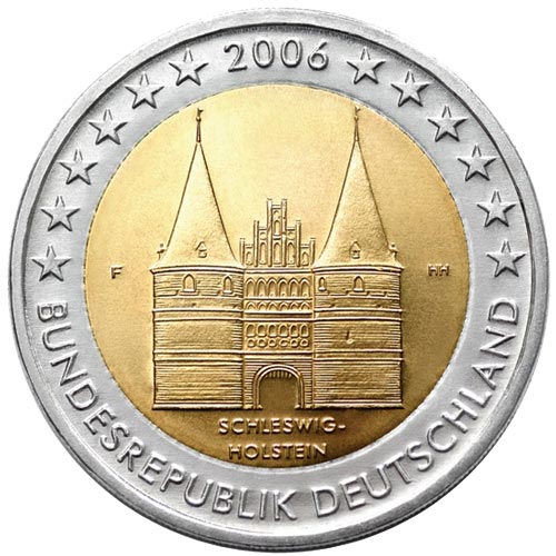 2 euro commemorative coins Germany 2006